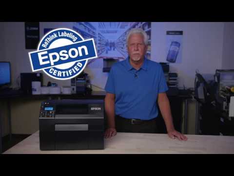 Epson ColorWorks C6000 /C6500 Series Color Label Printers - FIRST LOOK