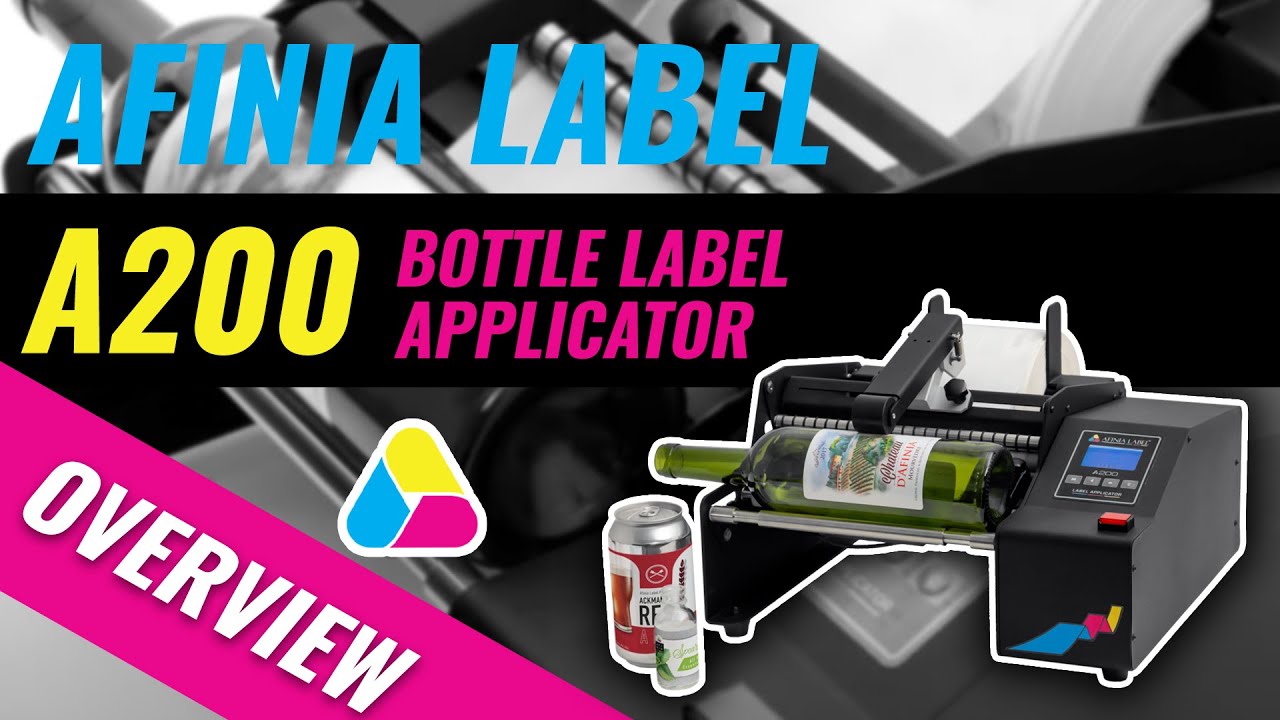 A200 Bottle Label Applicator from Afinia Label