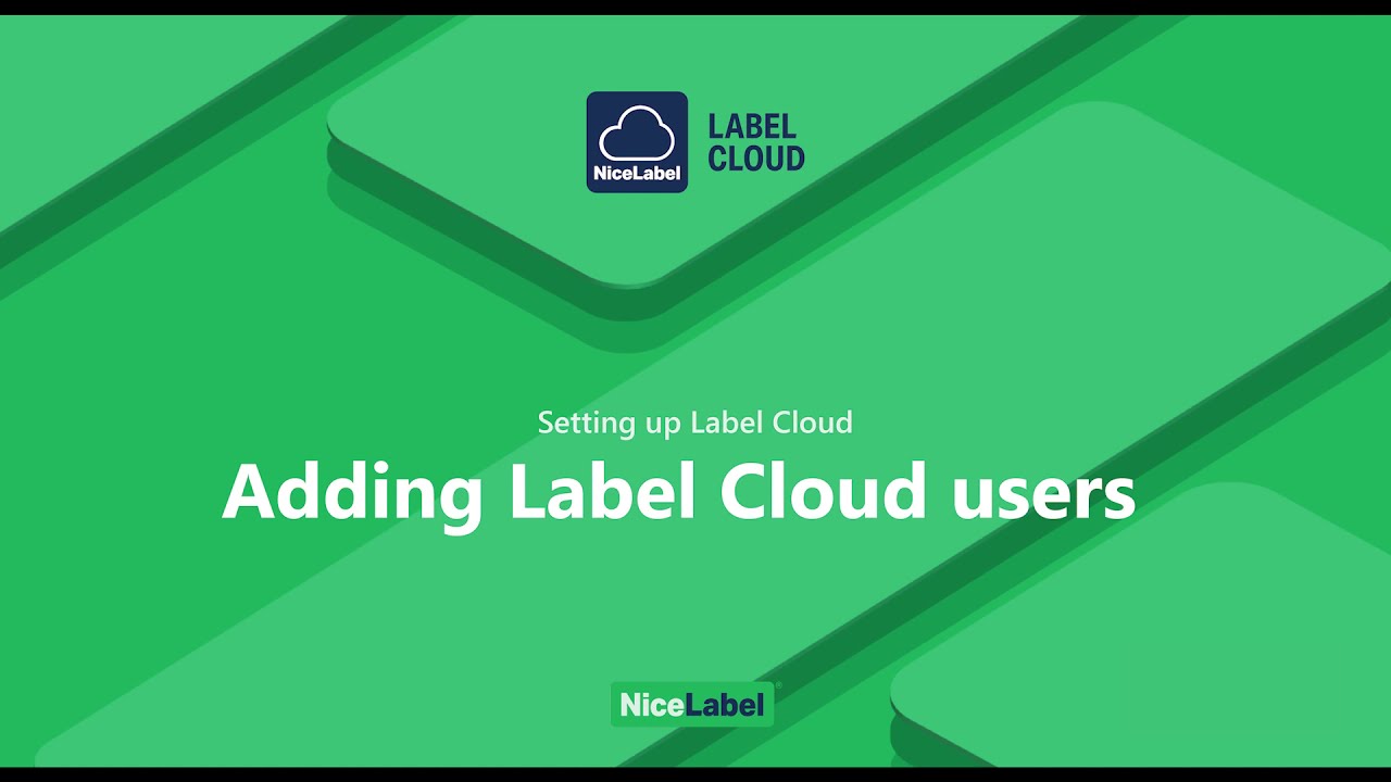 Label Cloud #2 - Adding Users