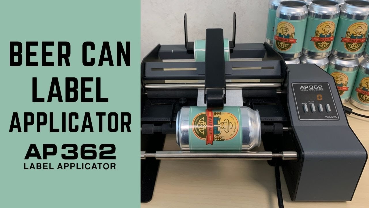 Best Beer Can Label Applicator from Primera
