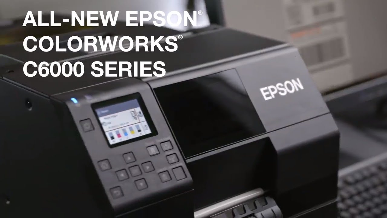 Epson ColorWorks C6000 Series Desktop Color Label Printers | Take a Tour